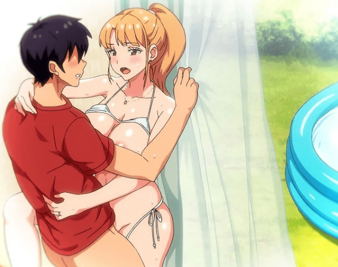 義姉はヤンママ授乳中1　animenuriman 母乳エロ