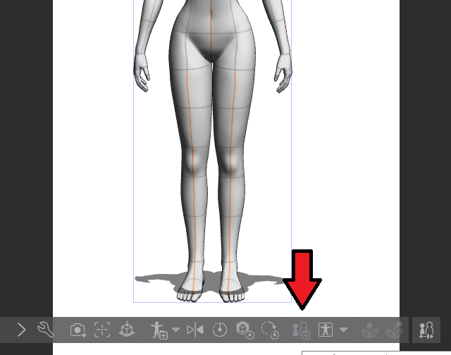クリスタ3Dデッサンモデルの使い方[初心者向け]