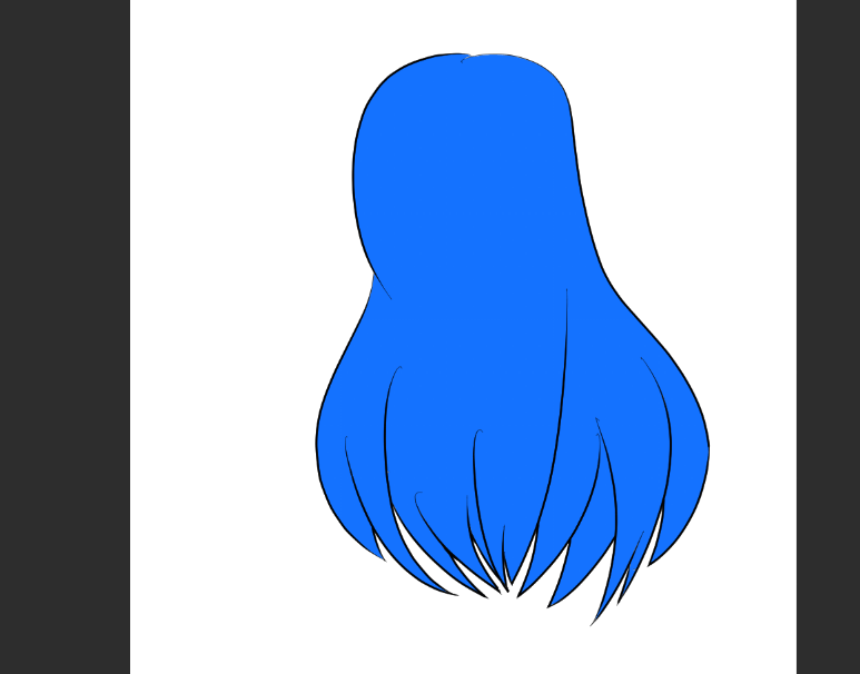 [クリスタ]色塗り方法と色の置き換え、変更方法