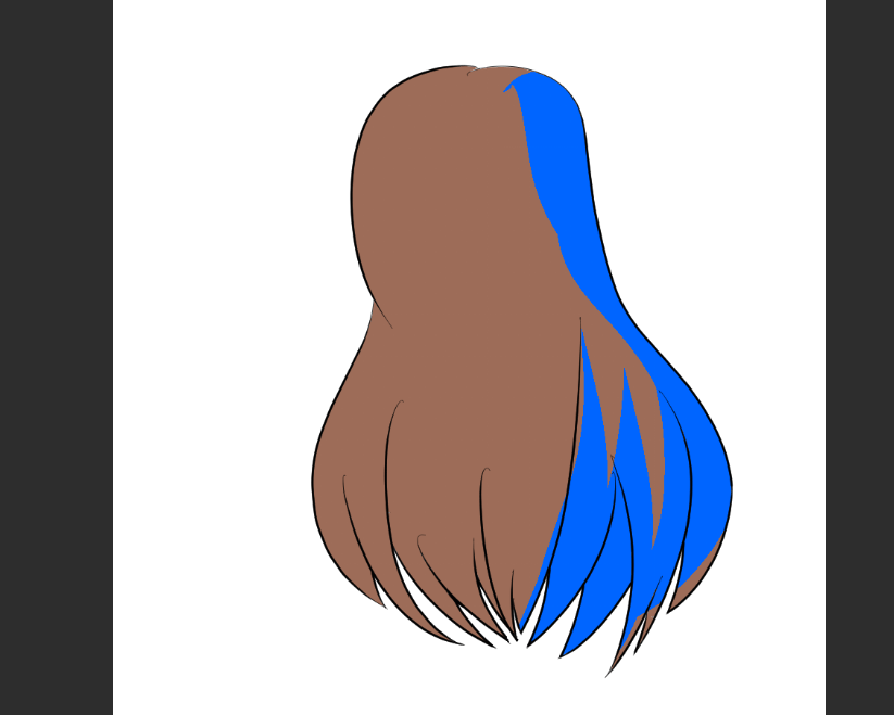 [クリスタ]色塗り方法と色の置き換え、変更方法