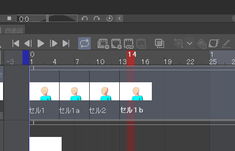 クリスタでアニメーションの作り方[初心者向け]