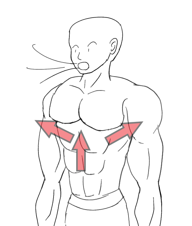 [Live2D]呼吸モーションの作り方