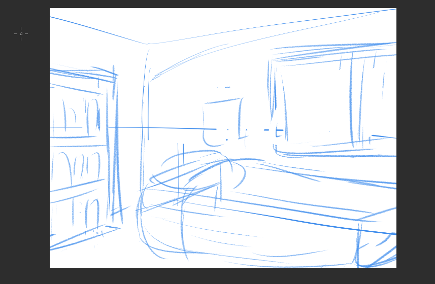 エロアニメ制作クリスタパース定規の使い方