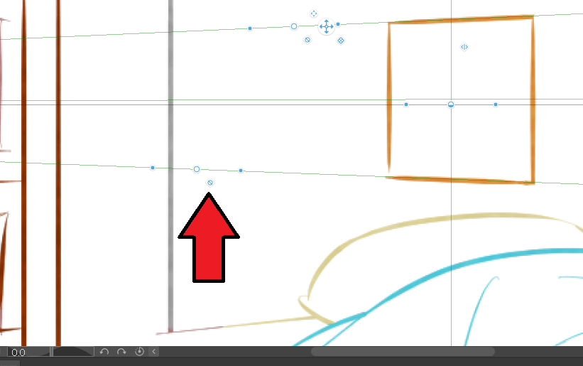エロアニメ制作クリスタパース定規の使い方