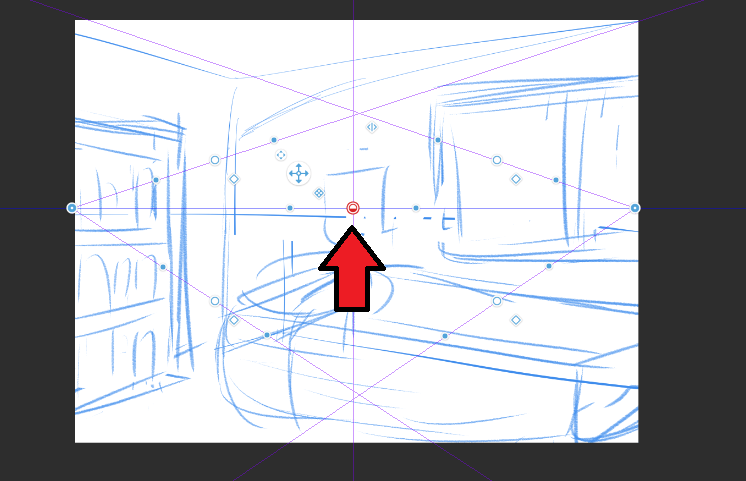 エロアニメ制作クリスタパース定規の使い方