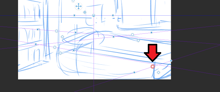 エロアニメ制作クリスタパース定規の使い方